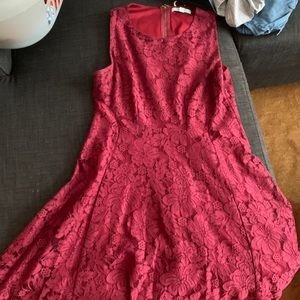 Red dress